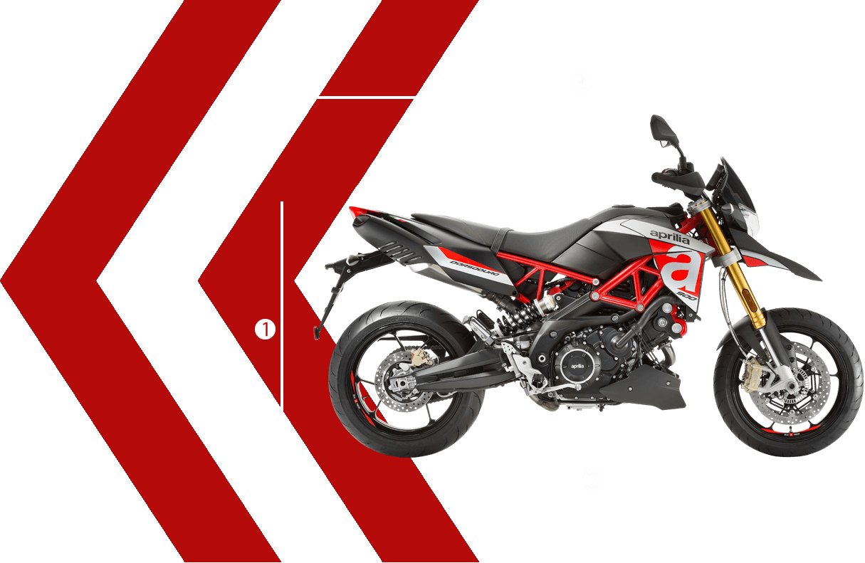 Medidas de moto Aprilia